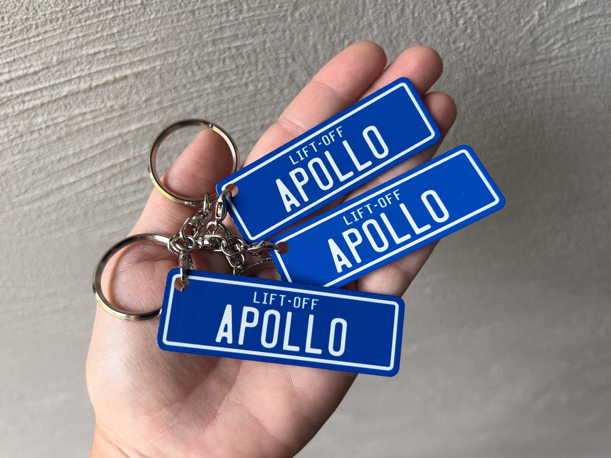 Number Plate Keychains