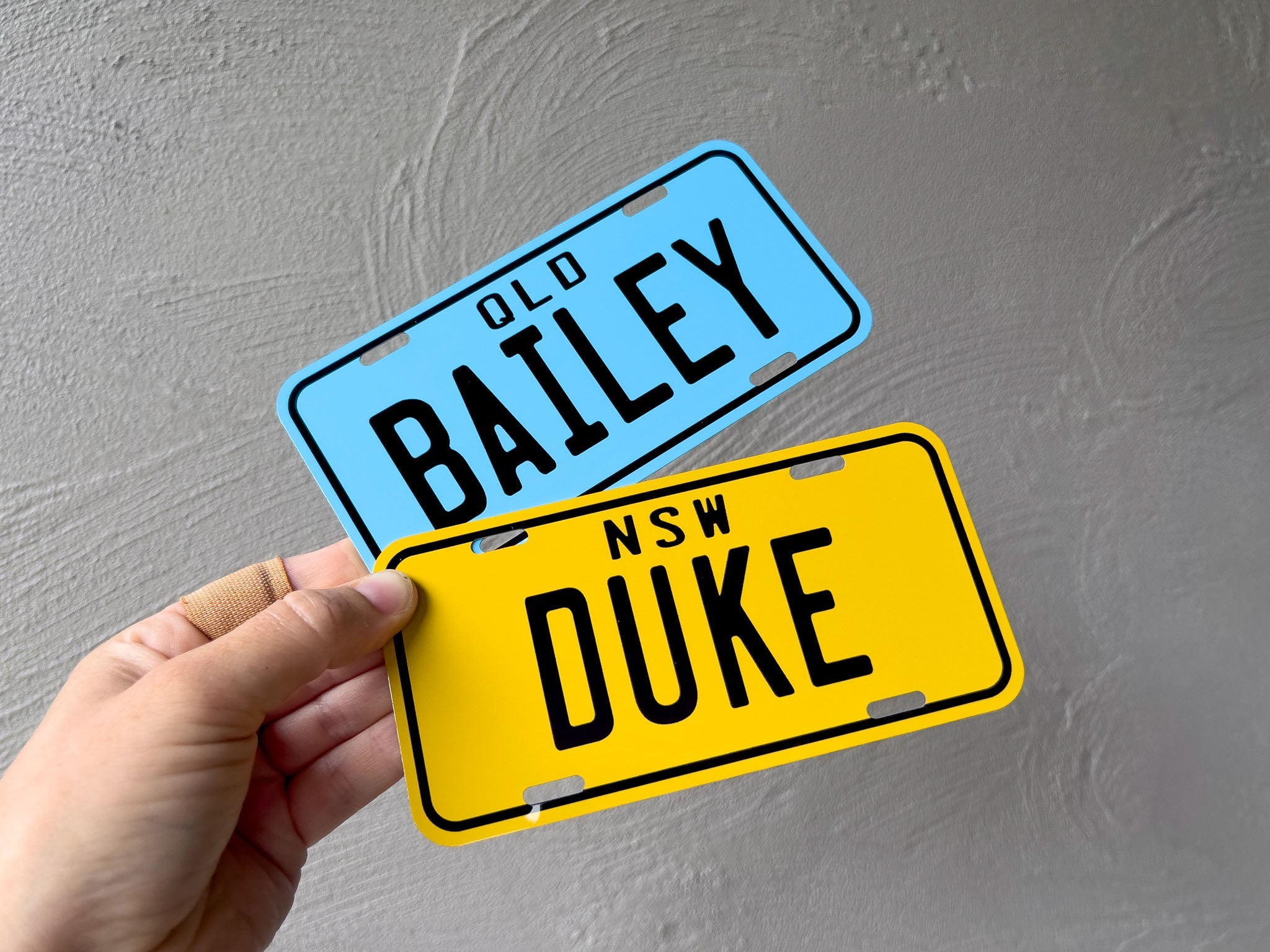 Mini Number Plates